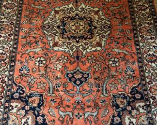 Vintage Persian Rug. Measures 5' x 7'. Photo 1 of 4.