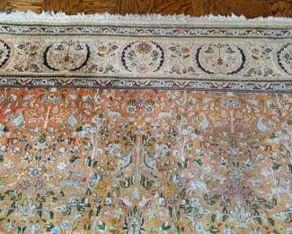 Vintage Persian Wool Rug (Iran). Measures 9' x 12'. Photo 3 of 6.