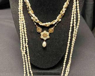 Satellite Necklace Other Strands