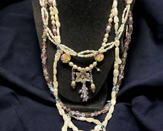Freshwater Pearl Other Beaded Necklace Strands