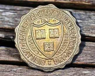 Early Harvard University PinBenjamin R Ward
