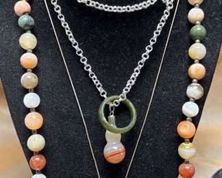 Jadeite Other Stone Necklaces