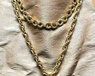 Trifari Pendant Necklace Unsigned