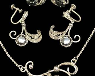 Sorrento Sterling DemiParure