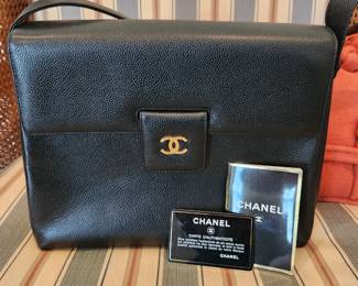 Authenticated Vintage Chanel Shoulder Bag 