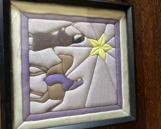 custom framed quilt pattern