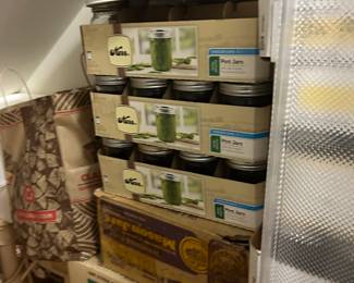 Ball and Kerr bottles for canning