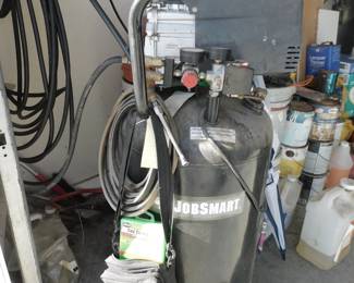 JobSmart Air Compressor, w/26gal vertical tank