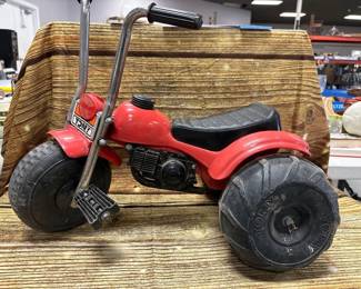 Vintage Tomy 3 wheeler ATC ride on trike, Honda 250r (not electric)