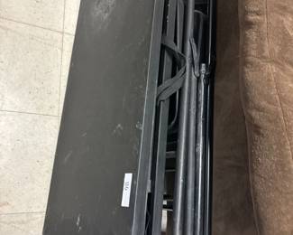 Folding card table (square) with 2 metal folding chairs