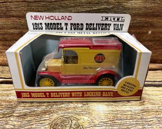 ERTL Diecast 1913 model T Ford delivery van, bank, NIB