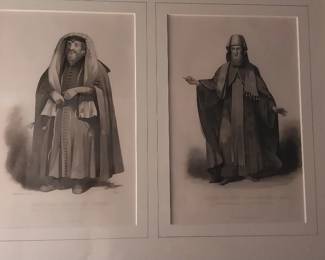 A Jewish Rabbi Dressed for Prayer