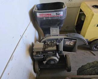 #4510 • Craftsman 5HP Chipper/Shredder
