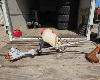 #4000 • Stihl Weed Whacker and Solo Backpack Sprayer
