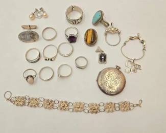 #212 • Sterling Jewelry, 72.57g
