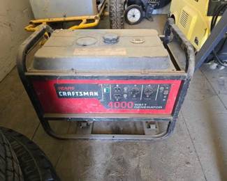 #4506 • Craftsman 4000 Watt Generator
