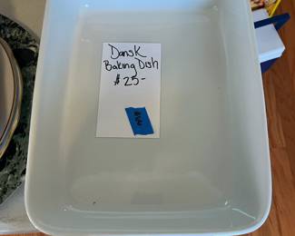 #66	Dansk Baking Dish	 $ 25.00 																							