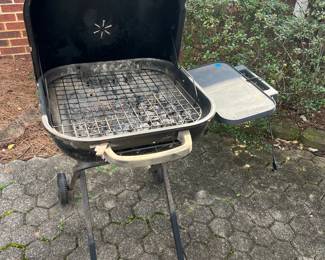 #20	Aussie Charcoal Grill on wheels - w/cover as is	 $ 30.00 																							