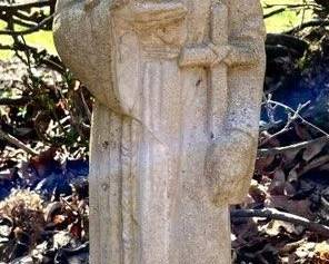 St Francis garden sculpture 