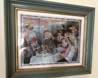 Renoir "Luncheon of the Boating Party"