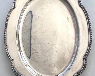 Oval meat tray