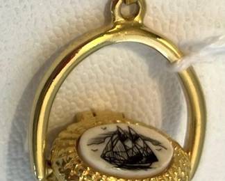 Nantucket purse pendant
