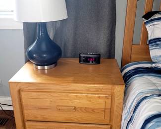 Stanley all wood nightstand