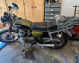 Early 1970’s Honda 500Four Motorcycle 