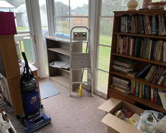 Books and Book Shelves, Vacuums