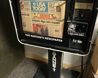 USA Today coin operated paper box
