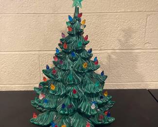 1970's Ceramic Christmas Tree