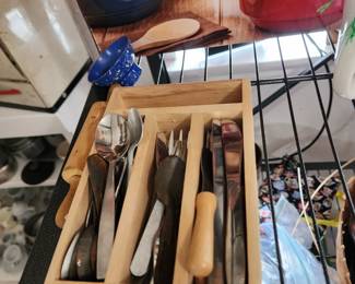 Vintage Child's Utensils 