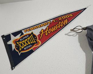 2004 Houston Super Bowl Banner