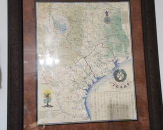 Texas Revolutionary Map