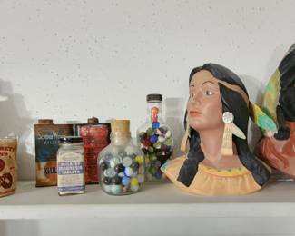 Indian Ceramic Figurines - Marbles