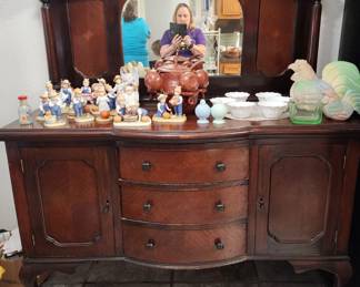 Antique Mahogany Sideboard 