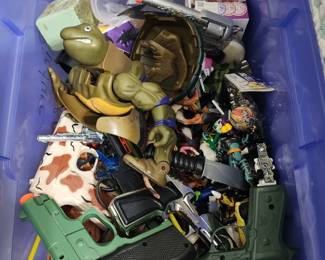 Vintage Toys- Look at that Ninja Turtle - Family pulled - Sorry