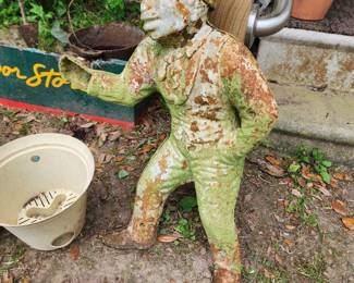 Old Cast Iron Jockey