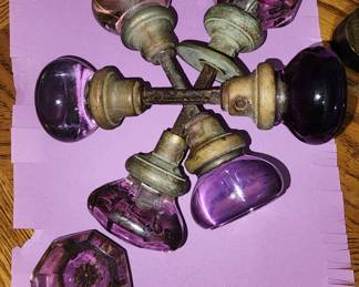 Awesome Purple Door Knobs