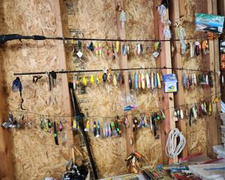Lots of Cool Fishing Lures