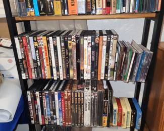 DVDs - Cassettes - 8 Tracks