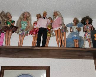 And we have more Barbies