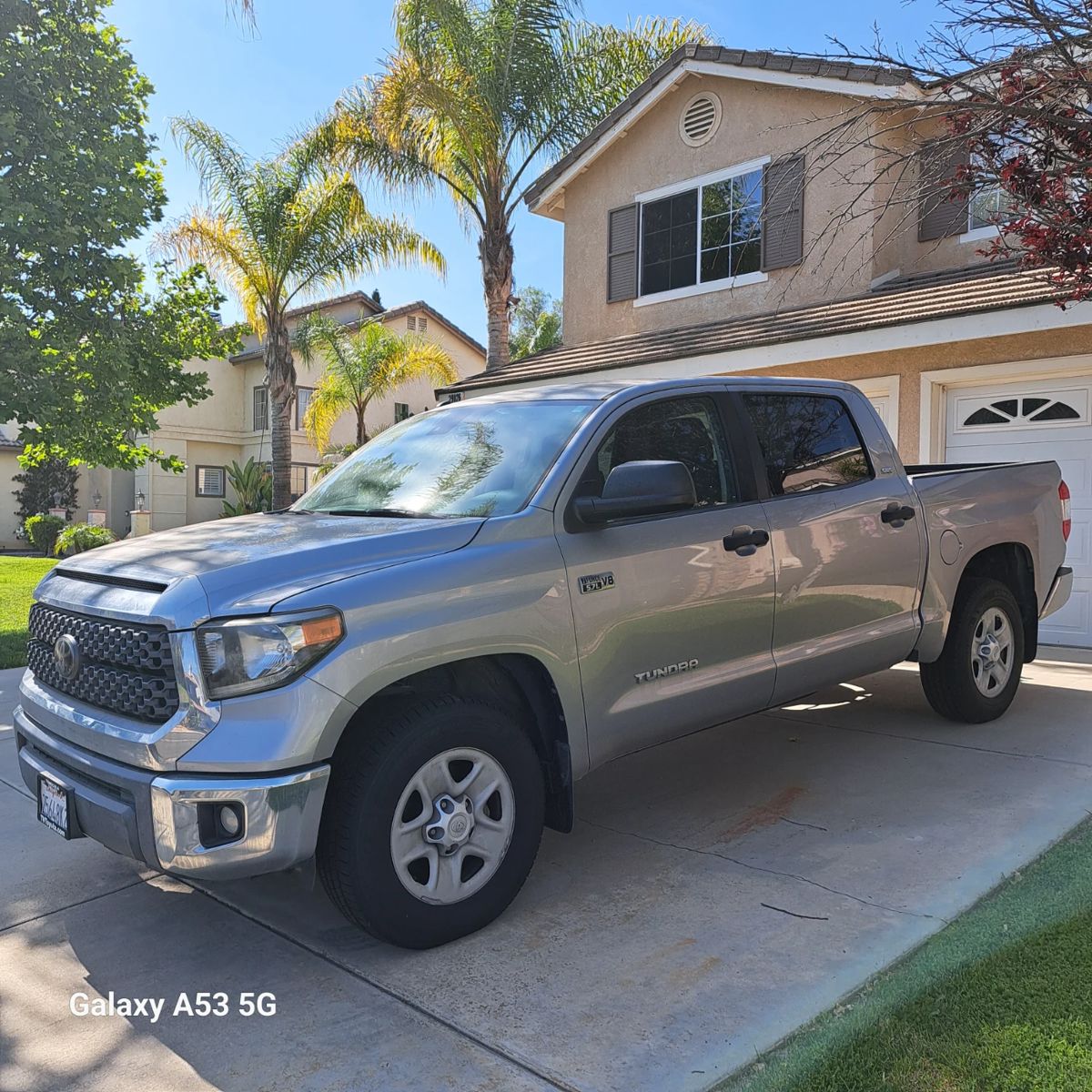 2018 Toyota Tundra 
4 door
Crew max
SR-5
36,000 miles
No accidents
Title in hand
Asking 36,500k
Text 951-440-9270 to see it today . This is an item we WILL sell before the estate sale begins
