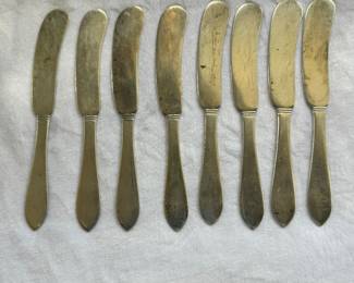 Sterling silver butter knives! Perfect for  the next time you want to break bread, and drink wine