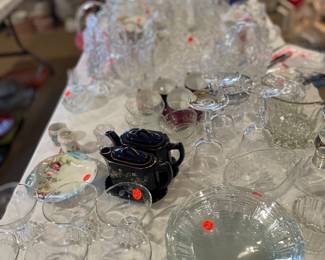 Fine glassware,  china, and collectibles 