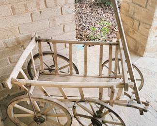 Small wood wagon