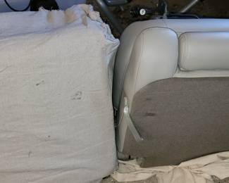 Extra leather car seats