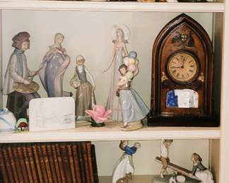 Antique books and decor