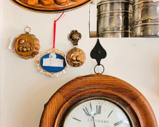 Copper molds - Buchard Trouville clock