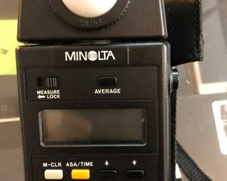 Vintage Minolta Auto Light Meter.